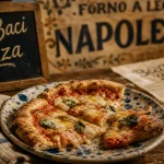 Baci Baci Pizza : table de pizzeria italienne, parts de pizza