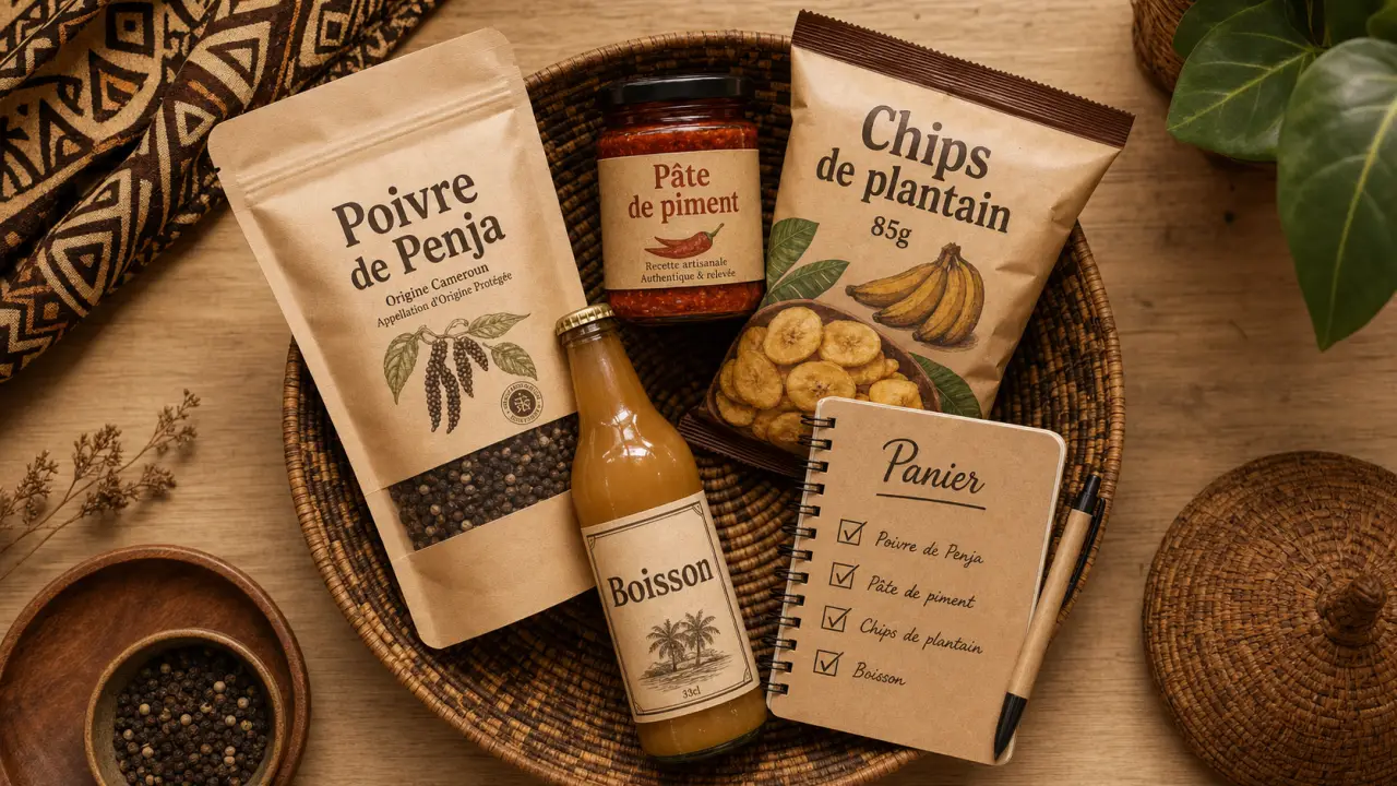 Epicerie africaine : panier de commande pour livraison 48h/72h