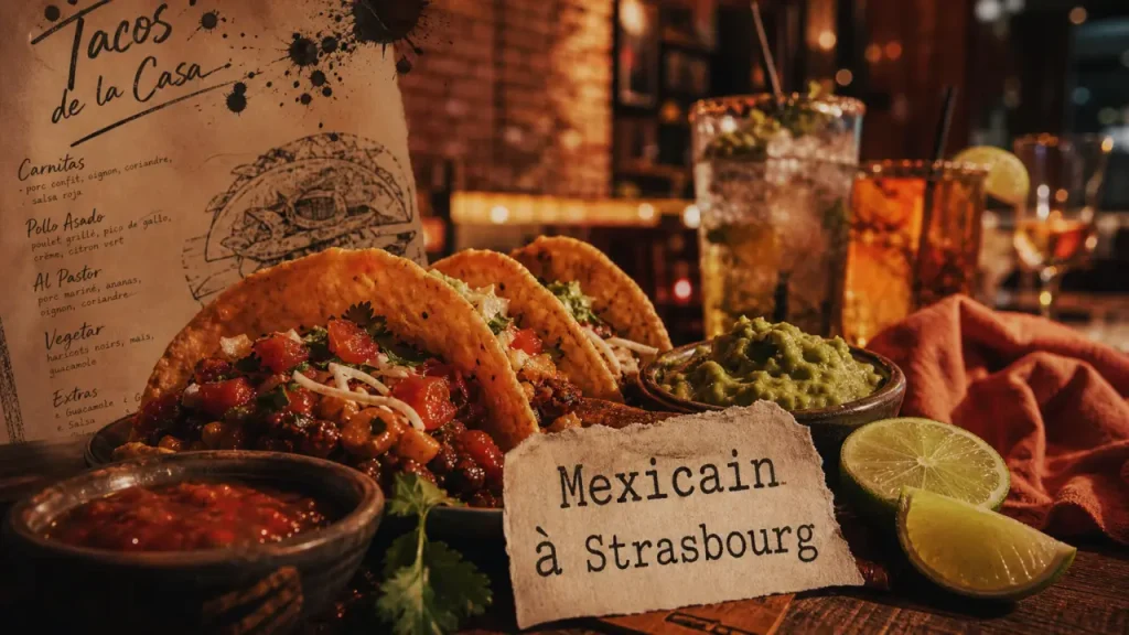 Restaurant mexicain strasbourg : tacos, salsa et guacamole