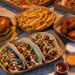 Street food combs la ville : tacos XXL halal et frites