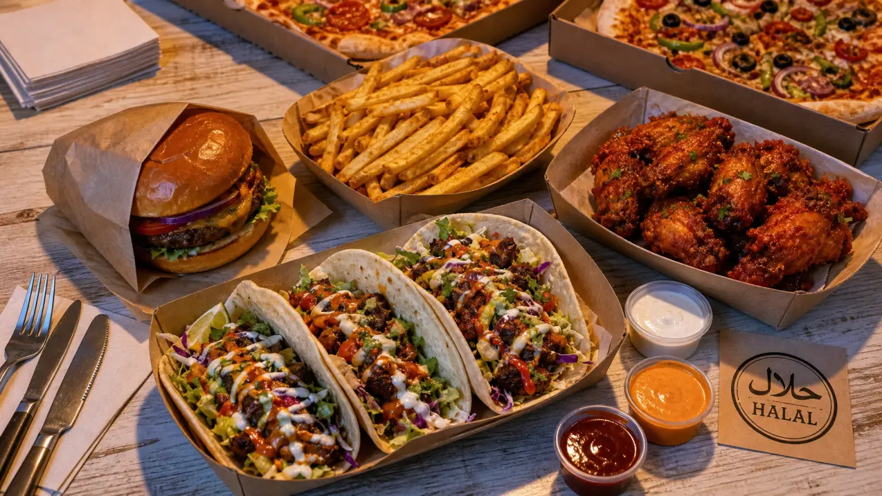 Street food combs la ville : tacos XXL halal et frites