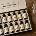 Coffret aromes du vin : flacons pour former votre nez