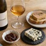 Bonnezeaux accord mets vins : foie gras, bleus et dessert aux fruits