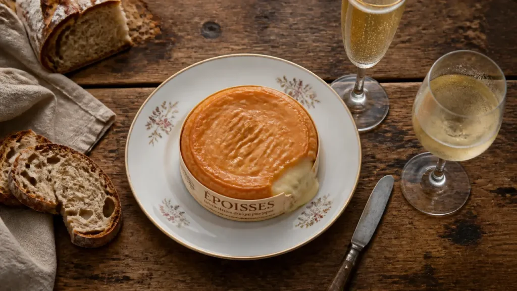 Quel vin avec le fromage epoisses : blanc de Bourgogne et bulles, époisses