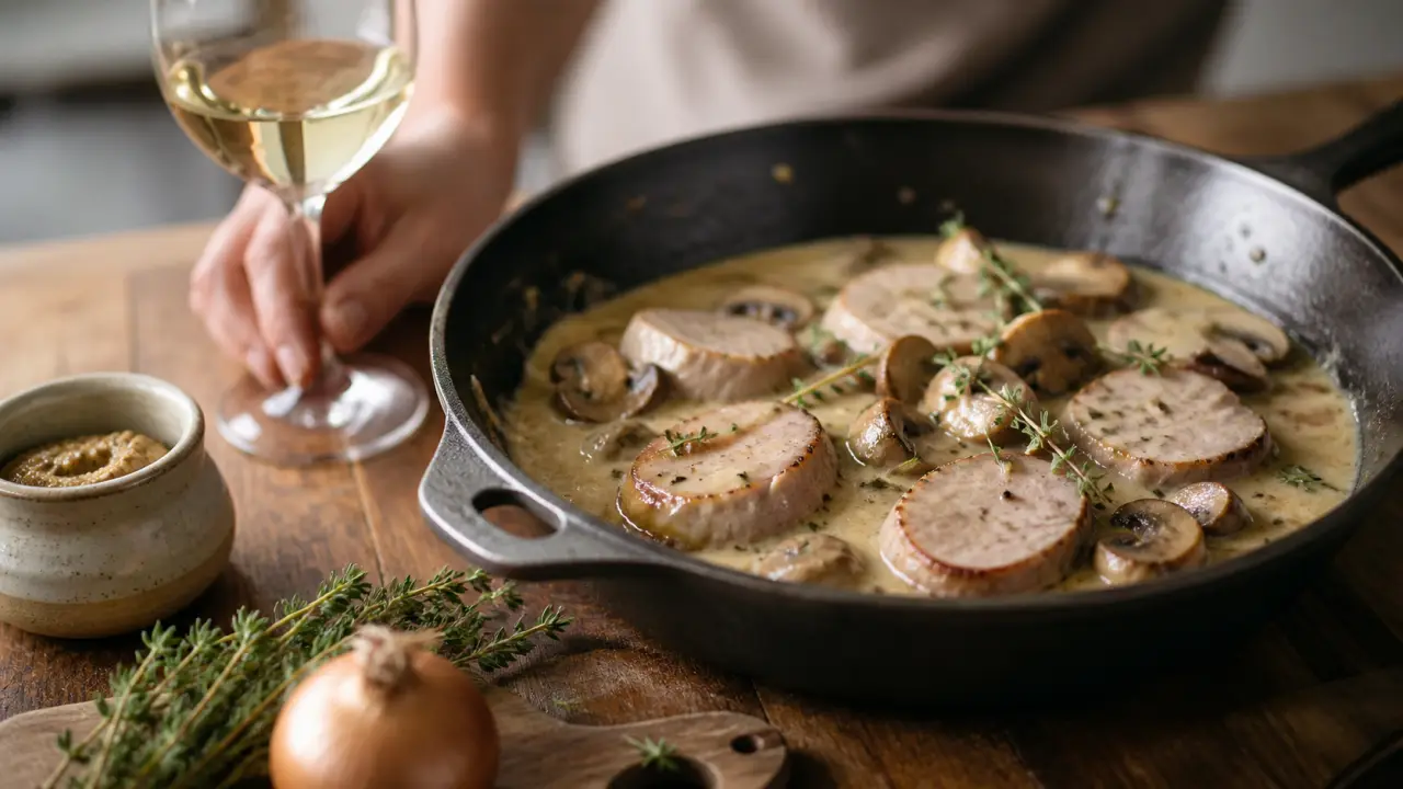 Quelle viande cuisiner avec du vin blanc : poulet, veau, porc et lapin en sauce