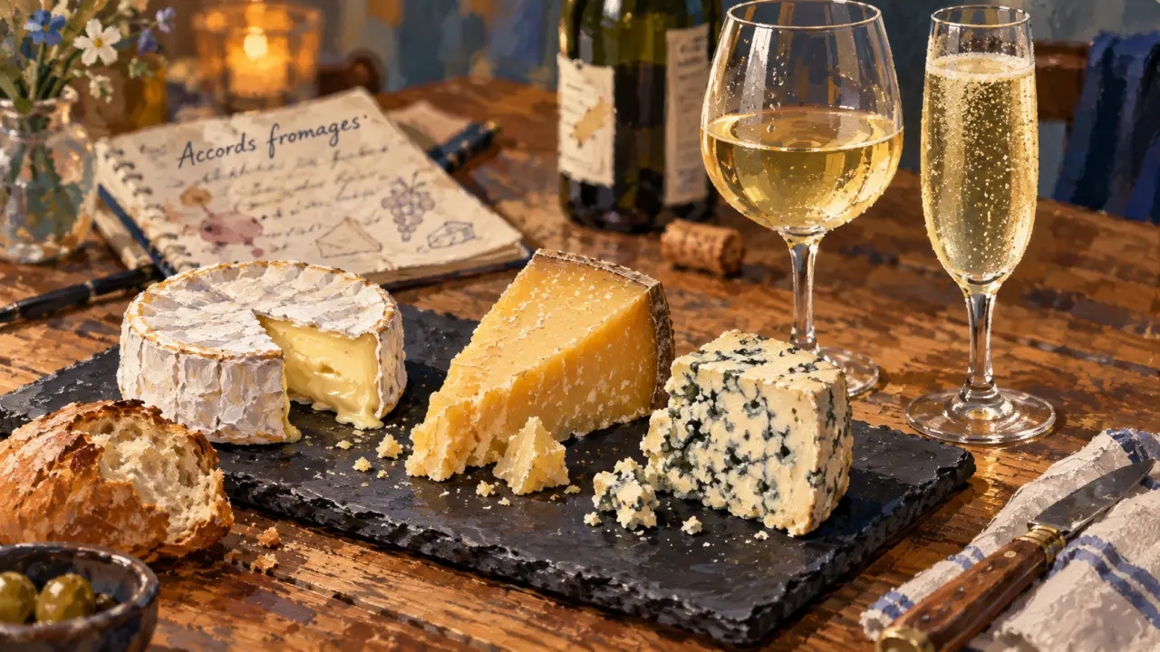 Comment associer les vins et les fromages de caractère : rouge tannique, fromages de caractère et vin blanc