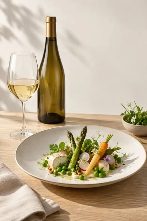 Restaurant Touraine gastronomie avec produits du terroir et vins ligériens