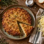 Gastronomie Morvan : tourtière râpée fermière morvandelle