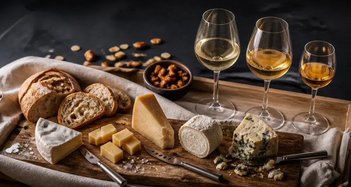 Guide pour associer les vins et les fromages lors d'une dégustation : fromages et verres à vin