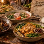 Philippines nourriture : adobo, sinigang, kare-kare
