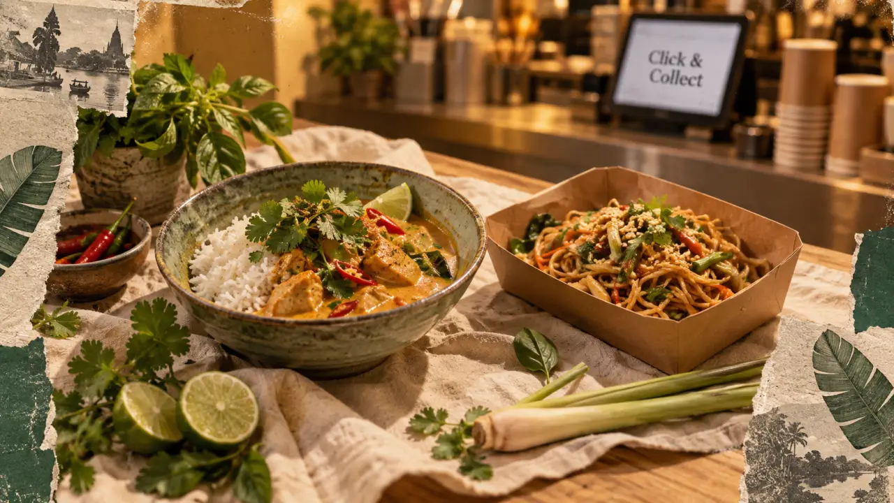 Thai street food dijon : click & collect pad thaï wok