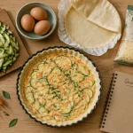 Idées recettes mai : quiche de printemps aux légumes de saison