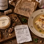 Spécialités du Lot : Rocamadour AOP et mique quercynoise, vin de Cahors